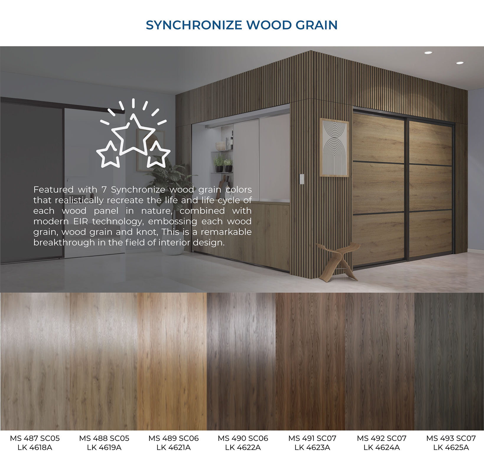 BST số 06 (Art Wood) gồm 21 màu mà An Cường mới ra mắt năm 2024 là một bản giao hưởng của những họa tiết đẹp nhất từ thiên nhiên.